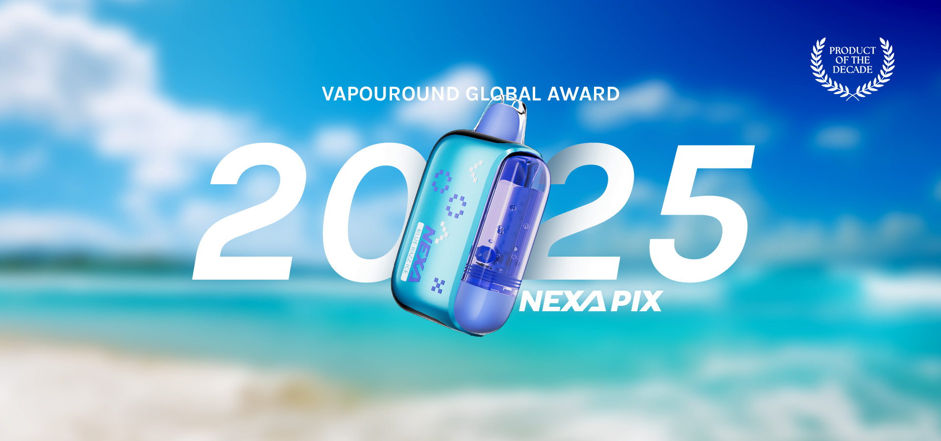 Pix named Product of the Decade at the Vapouround Global Awards
