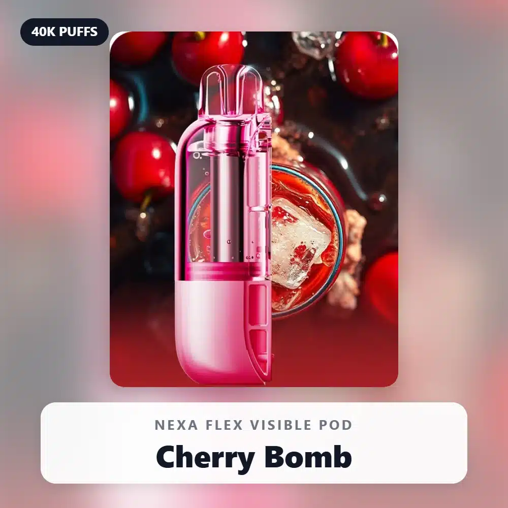 Nexa Flex Pods - visible-pod, cherry-bomb