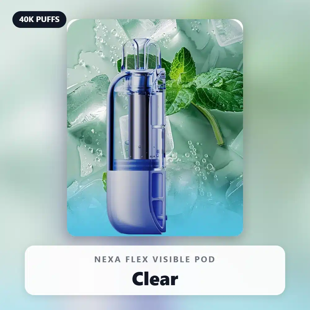 Nexa Flex Pods - visible-pod, clear