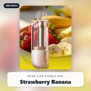 Nexa Flex Pods - visible-pod, strawberry-banana