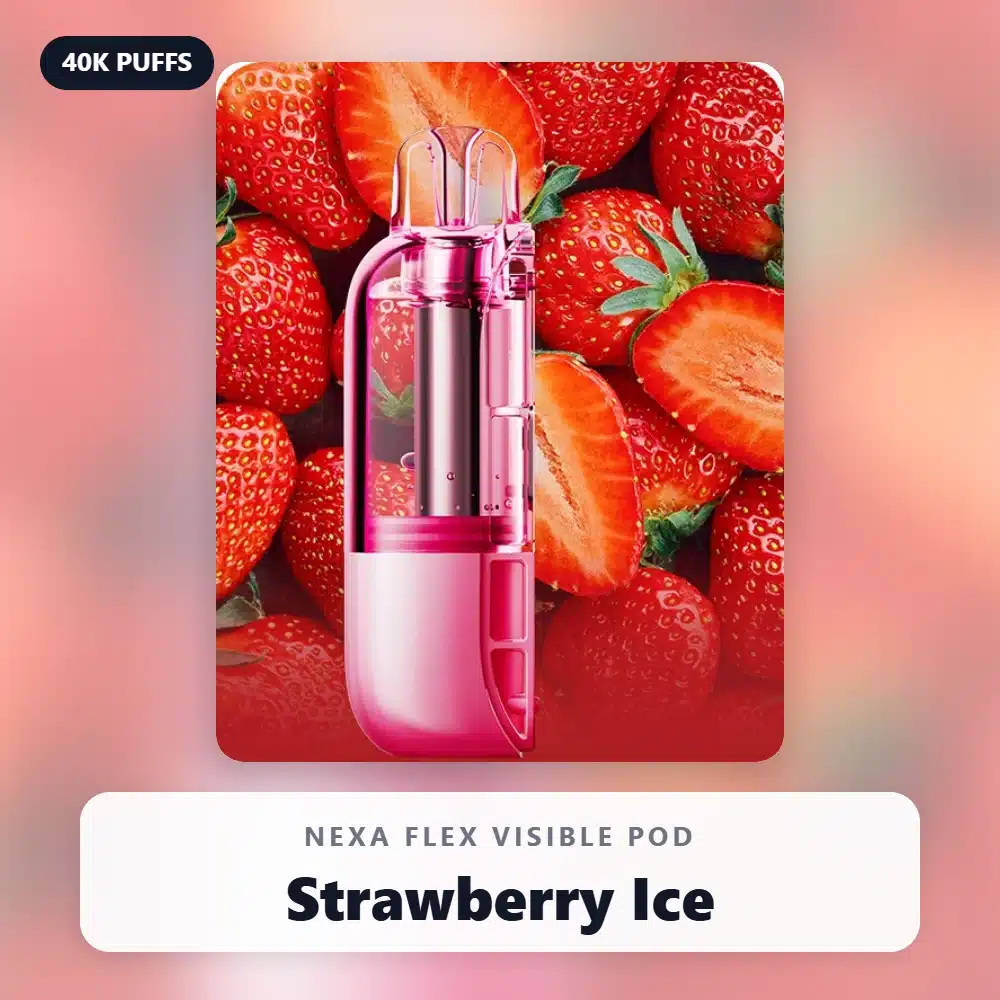 Nexa Flex Pods - visible-pod, strawberry-ice
