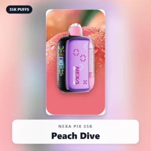Nexa Pix 35K Disposable - peach-dive