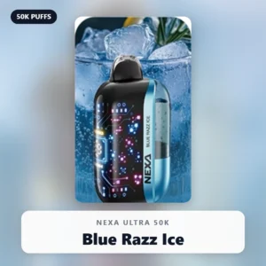 Nexa Ultra 50K Disposable - blue-razz-ice