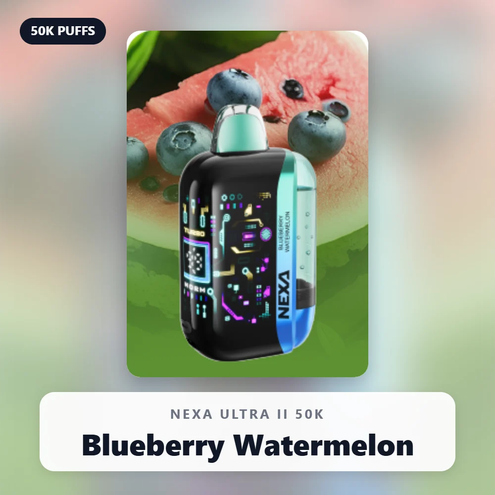 Nexa Ultra II 50K Disposable - blueberry-watermelon