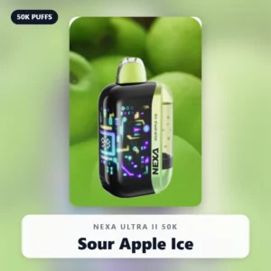 Nexa Ultra II 50K Disposable - sour-apple-ice