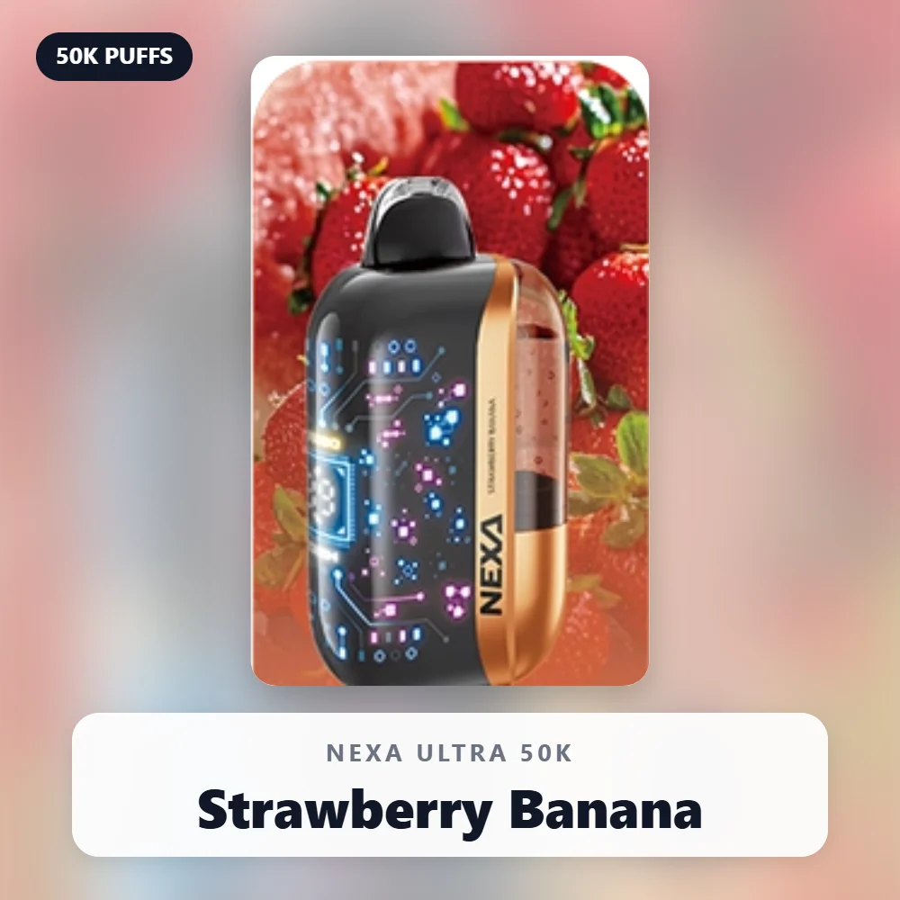 Nexa Ultra 50K Disposable - strawberry-banana