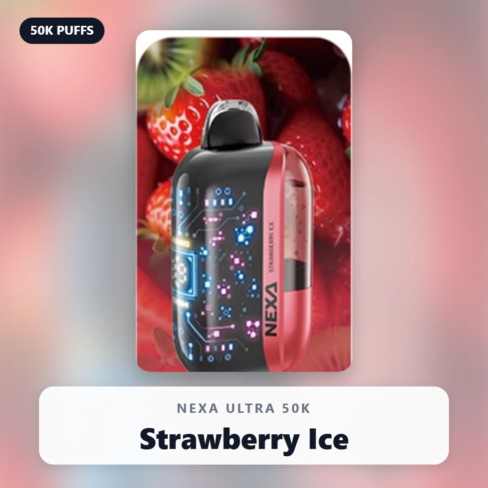 Nexa Ultra 50K Disposable - strawberry-ice